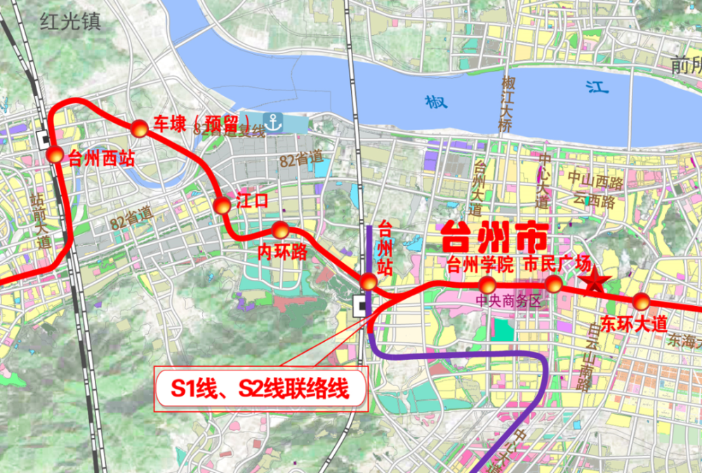 速看台州市域铁路s2线计划开工时间站点位置透露