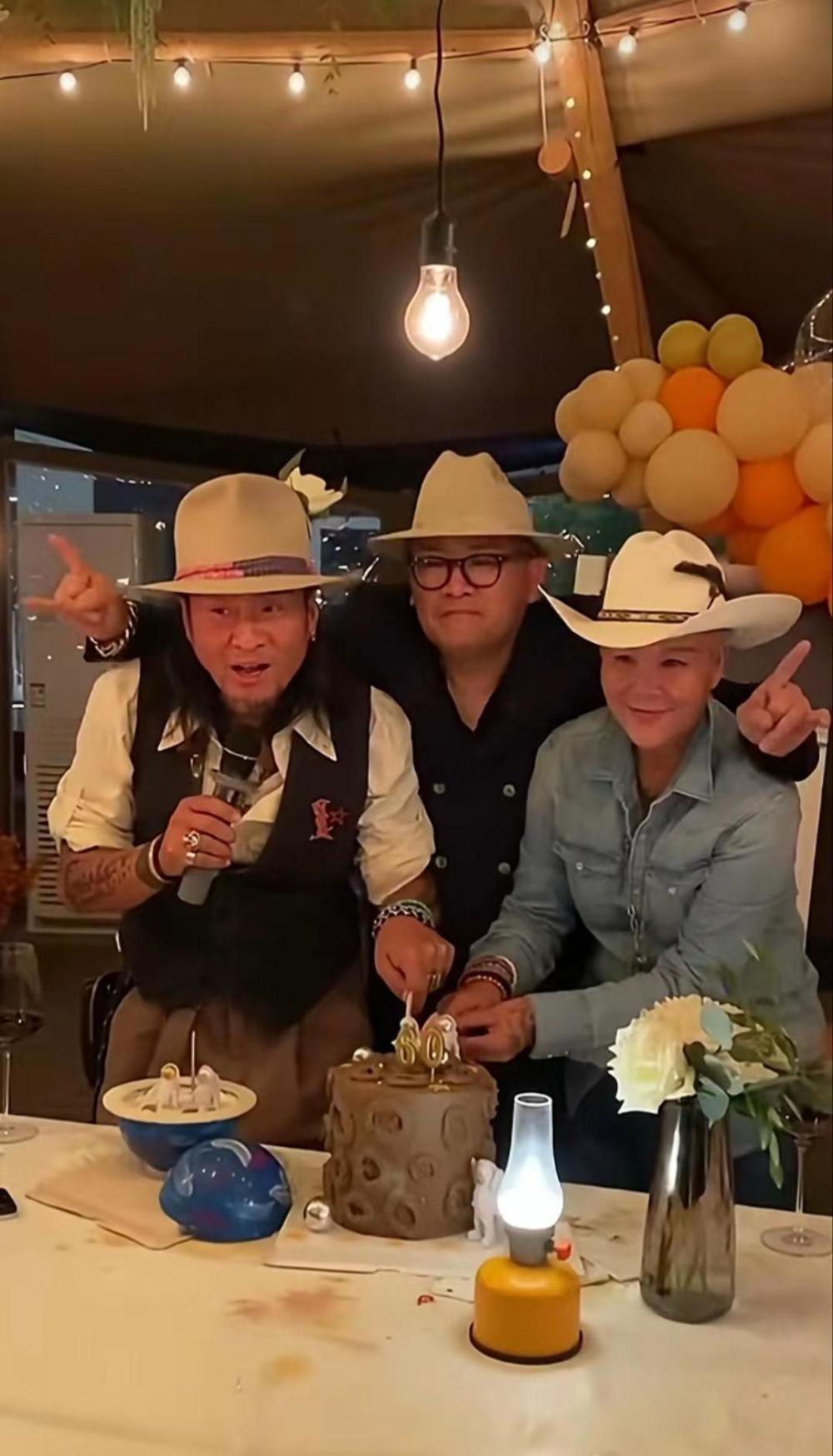演员孙兴庆60岁大寿,紧搂寸头富婆满脸幸福,李立群张耀扬送祝福插图3