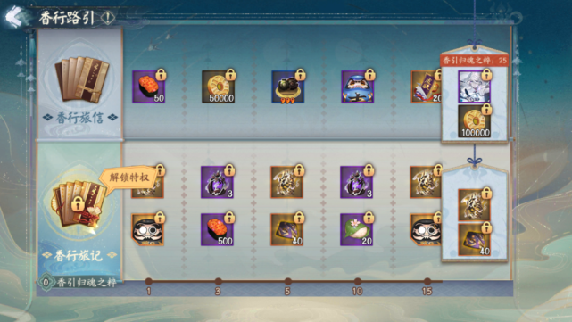 御香旧藏「循香拾忆」为本次活动的兑换商店.