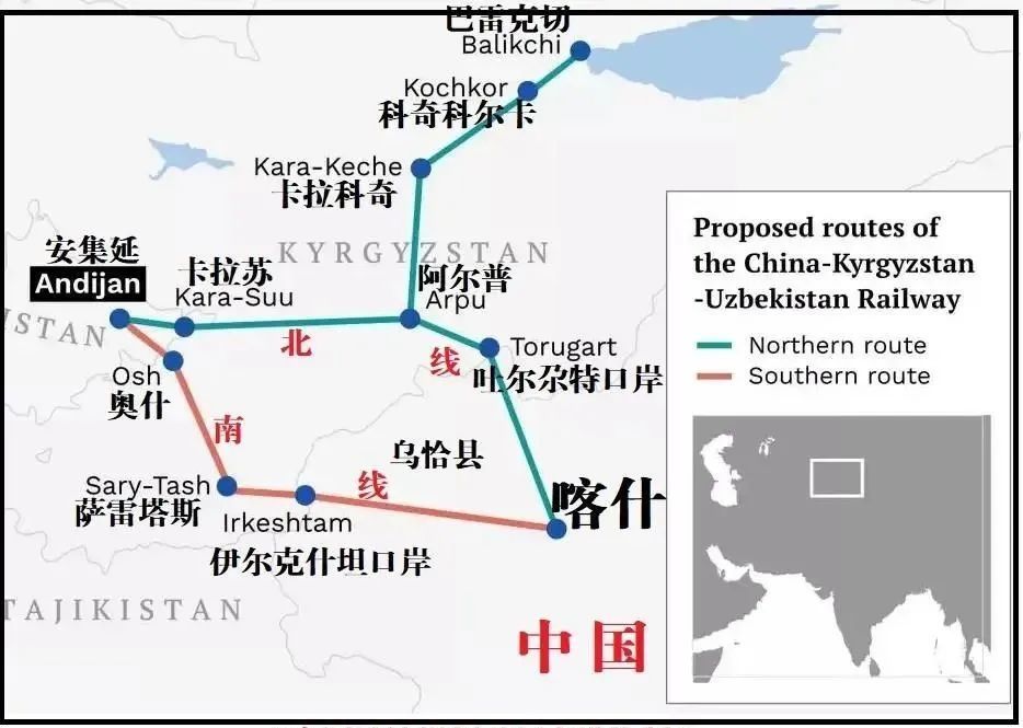 中吉乌铁路贯通之日,便是新疆喀什经济腾飞之时_腾讯新闻