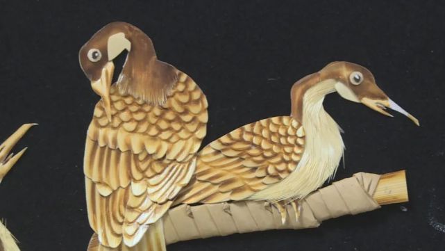 芦花飞雪 鸟类天堂|刘永乐:留存白洋淀岁月芳华 芦苇画记录生态环境