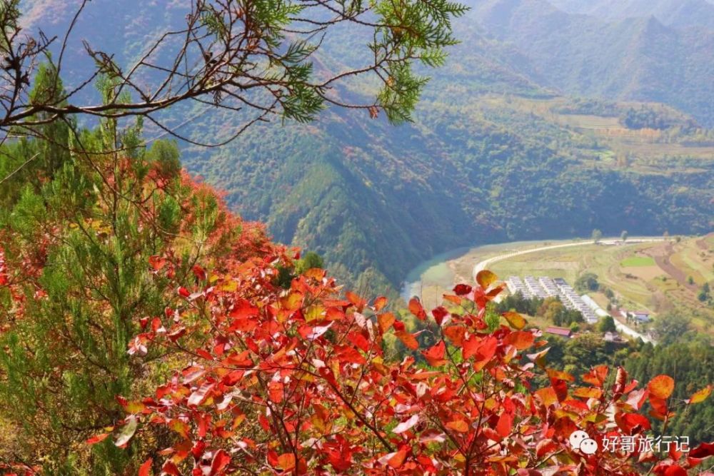 略阳县白水江镇风景图片