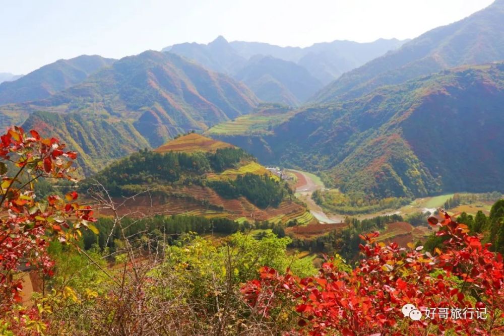 略阳县白水江镇风景图片