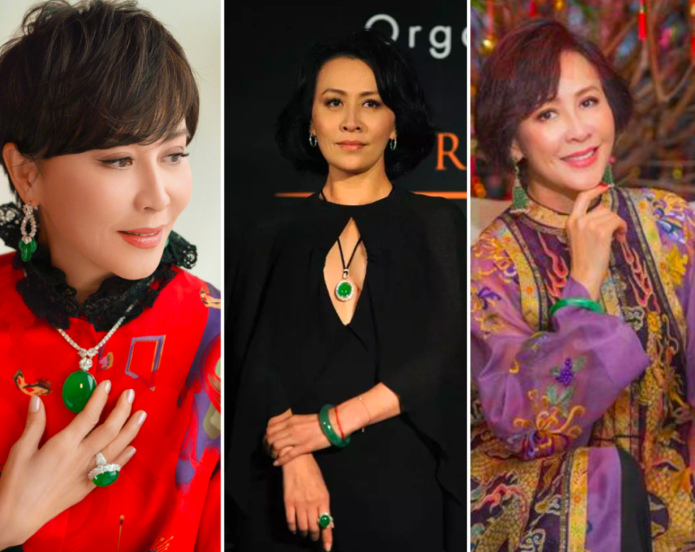 60岁关之琳拍卖1亿高珠,向太巨型戒指抢镜!香港贵妇买珠宝也有潜规则?