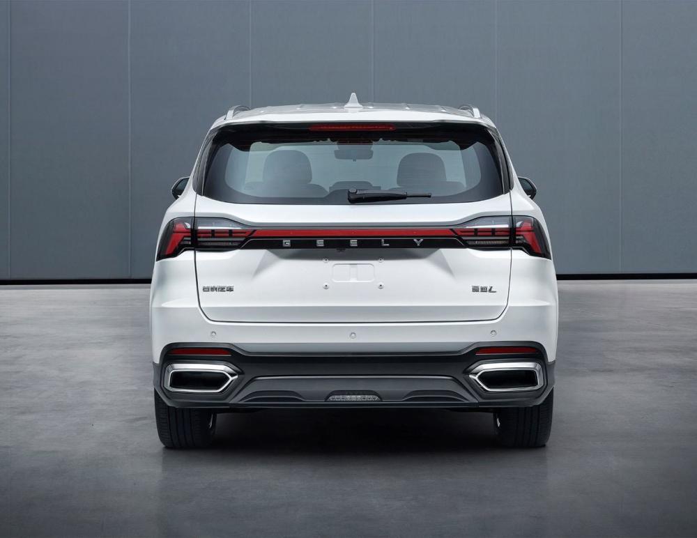 吉利豪越l官图发布!线条更加霸气硬朗,车长4米8,配2.0t动力_腾讯新闻