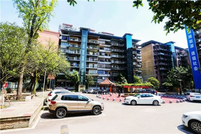 改造后的八一桥小区环