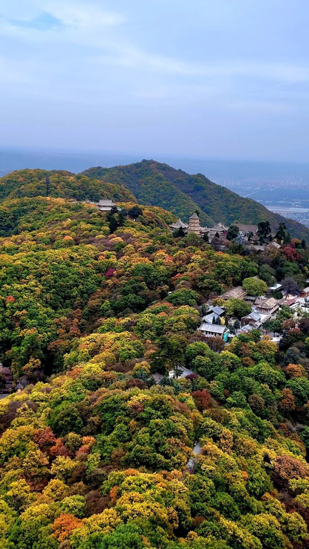 平凉崆峒山秋天的景色图片