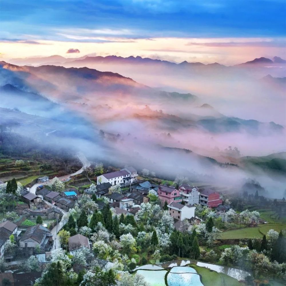 季宅美景方山全貌山口风光寻一处山水 觅一份宁静 青田值得!