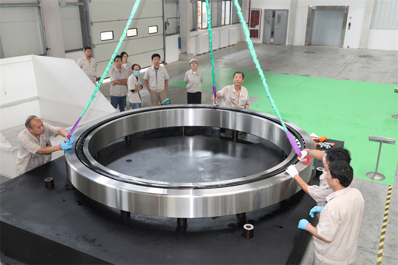 国内首套16mw平台风电主轴轴承下线洛轴在布局什么