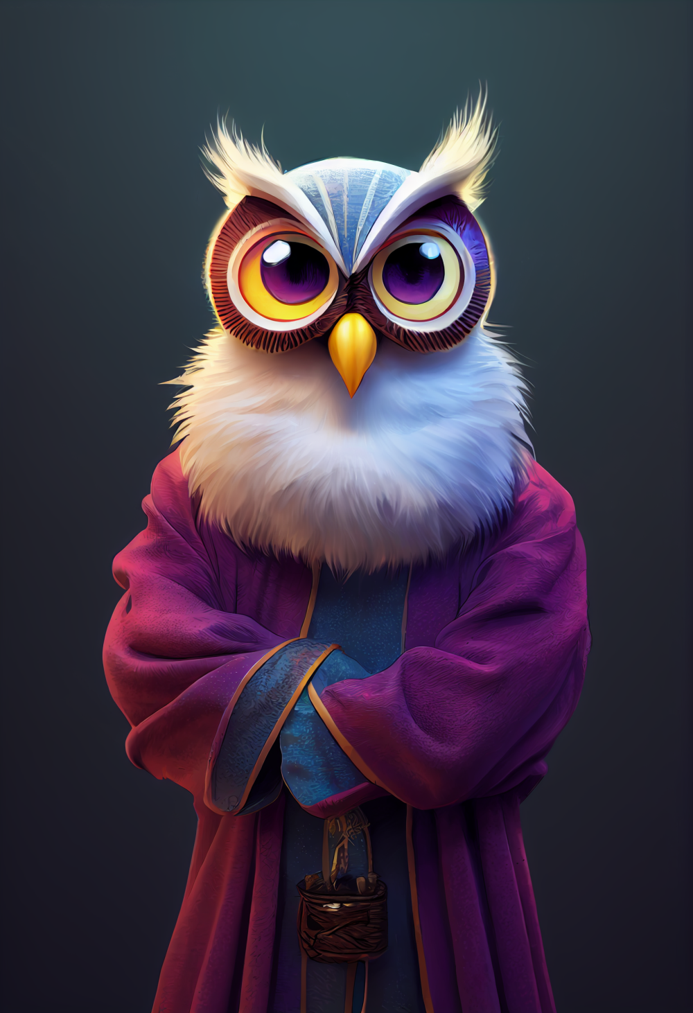 可爱呆萌猫头鹰_腾讯新闻