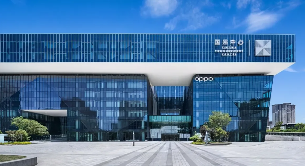 oppo长安研发中心首栋楼封顶!