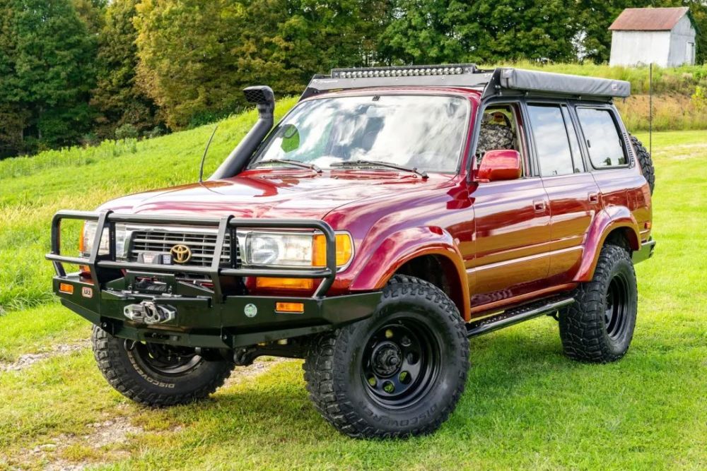 情怀售价14万5|一台改装到极致的丰田老80_腾讯新闻