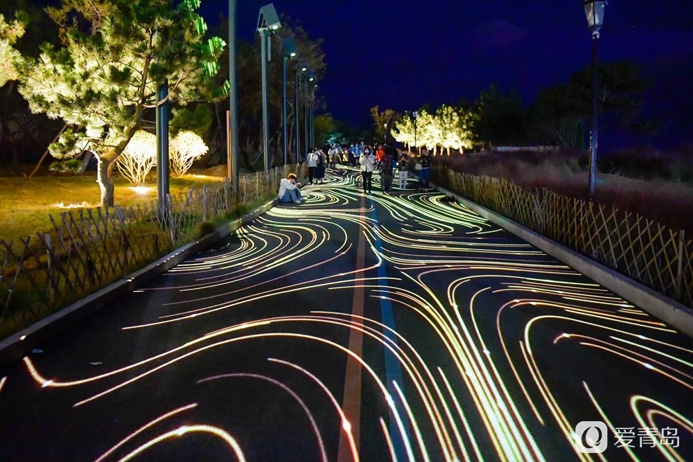 小麦岛夜景再出圈_腾讯新闻