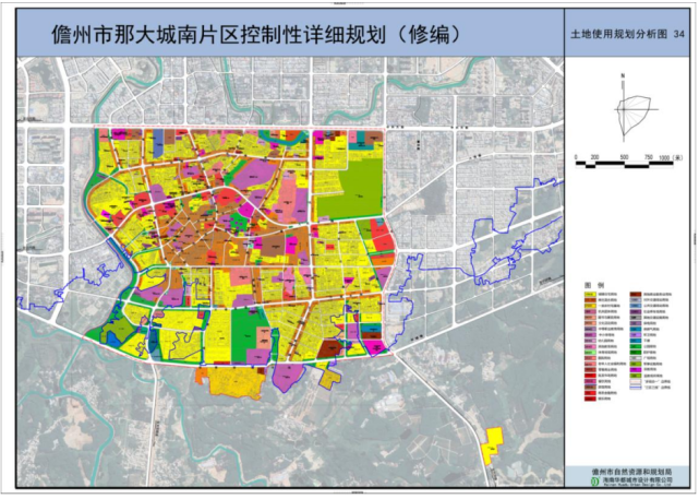 儋州分区规划图图片