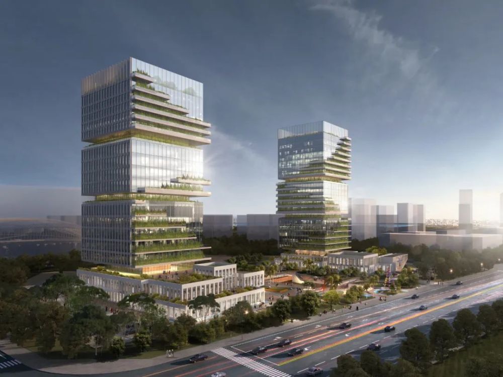 海南西部新地标洋浦国际航运大厦预计明年4月交付使用