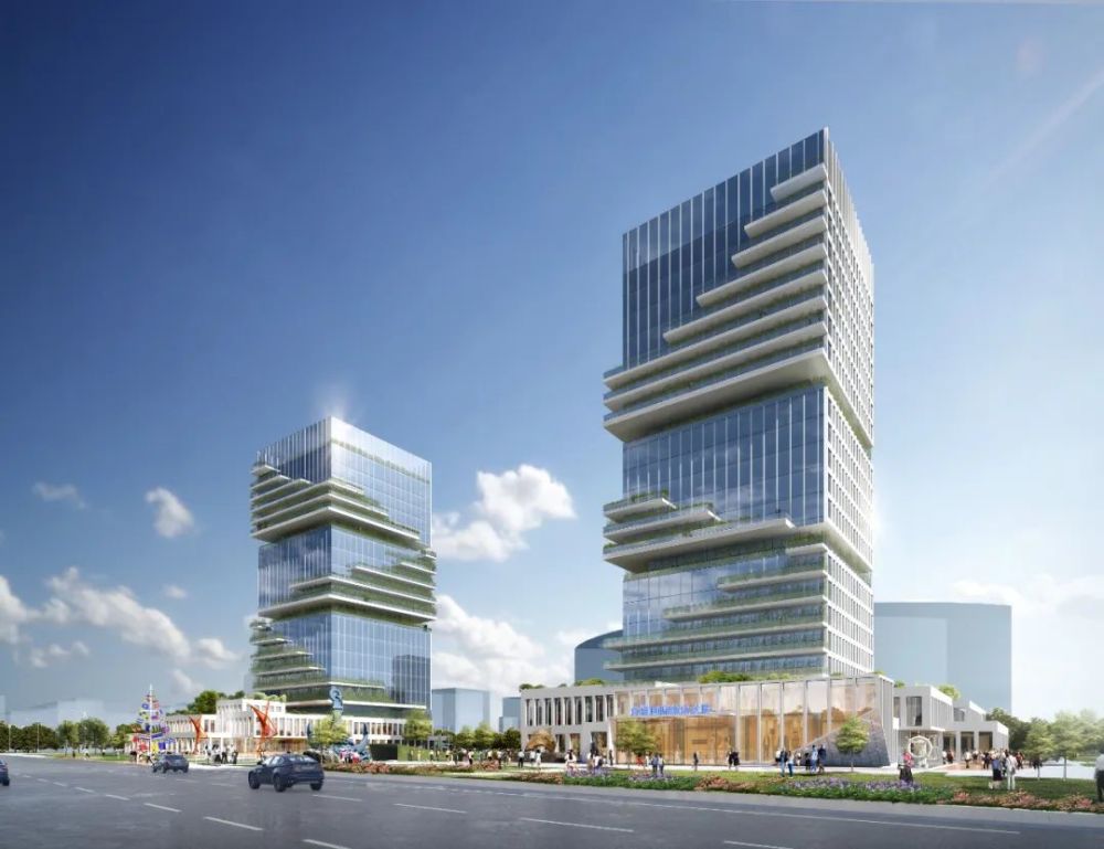 海南西部新地标洋浦国际航运大厦预计明年4月交付使用