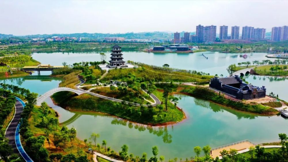 垫江三合湖湿地公园处处"智慧",你体验过了吗_腾讯新闻