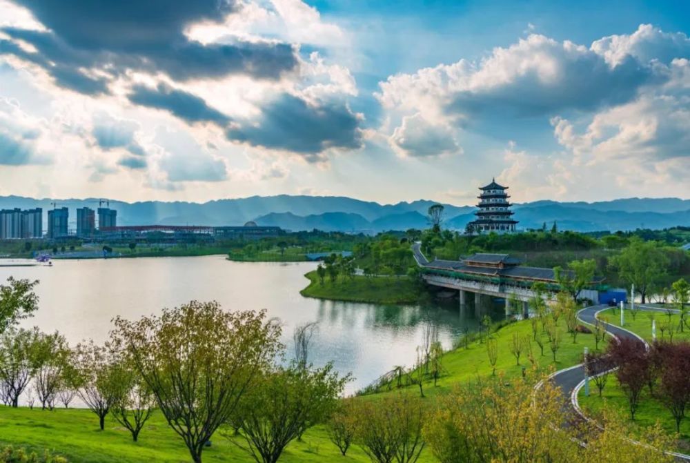 垫江三合湖湿地公园处处"智慧",你体验过了吗_腾讯新闻