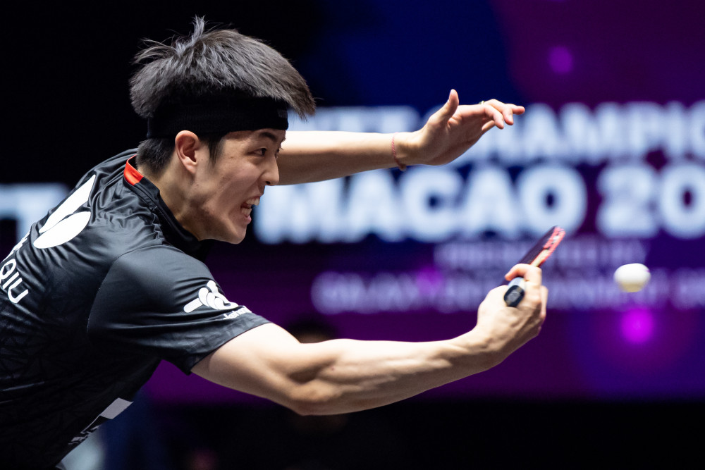(体育)乒乓球——wtt澳门冠军赛:马龙晋级八强(2)