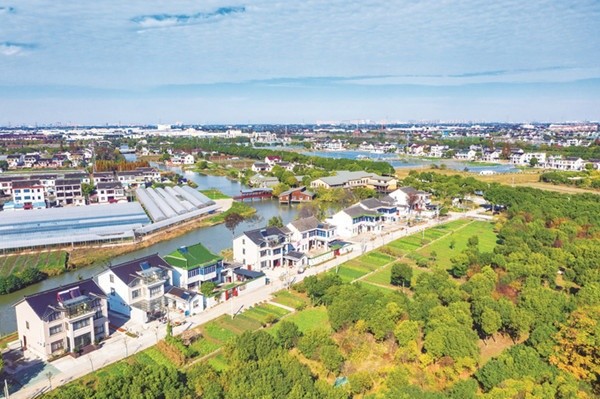 常熟市董浜镇新民村:工业村变身网红打卡地_腾讯新闻