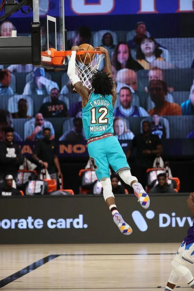 莫兰特疯狂49分创nba开赛新高,送上50张帅气壁纸!