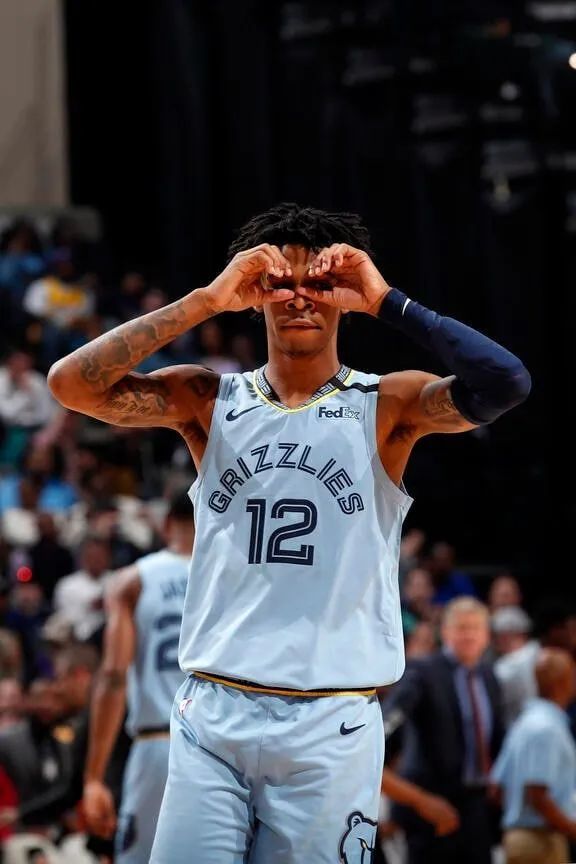 莫兰特疯狂49分创nba开赛新高,送上50张帅气壁纸!