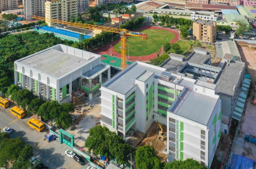 东莞虎门赤岗小学改扩建项目预计今年完工交付