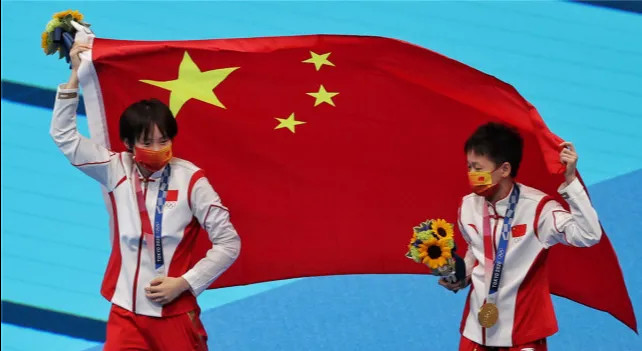 全红婵和陈芋汐，很可能是中国女子跳台历史上的最强组合。