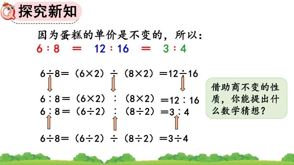 六年级数学上 4 2 比的基本性质 化简比 课件 腾讯新闻