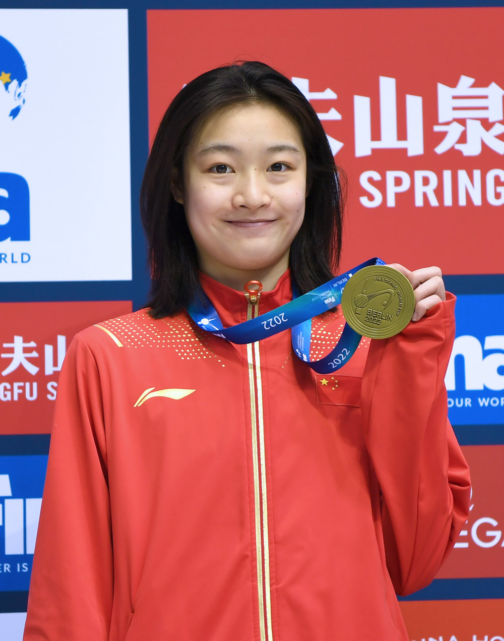 (体育)跳水——世界杯:中国选手包揽女子三米板冠军,亚军_腾讯新闻