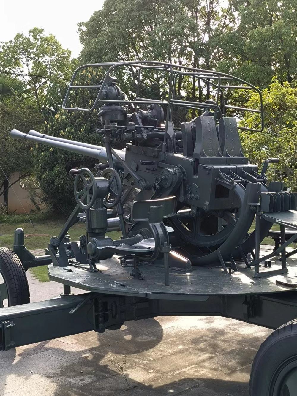 退役65式双37mm高炮:有过实战击落战机的案例,现配备预备役和民兵