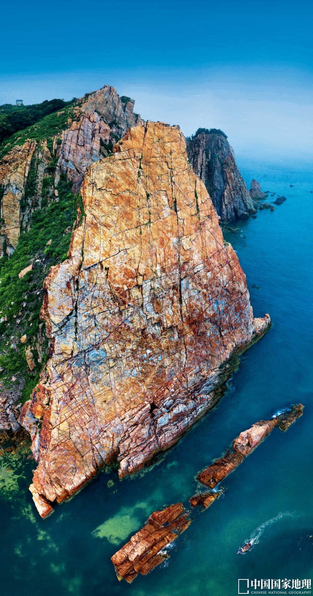 黄渤海分界线景区图片