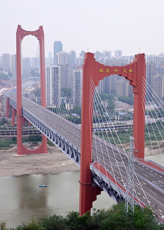 重庆市民期盼红岩村大桥早日通车_腾讯新闻
