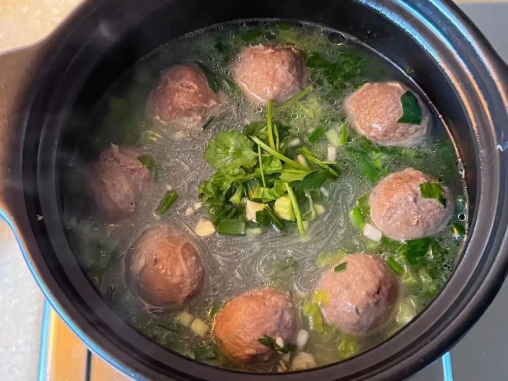美食厨房牛肉丸粉丝汤