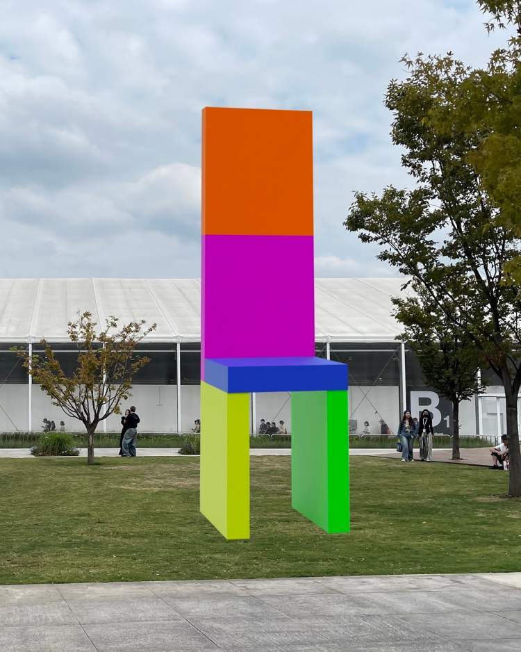 倪志琪公共艺术《真空椅》将矗立第九届西岸博览会公共空间_腾讯新闻