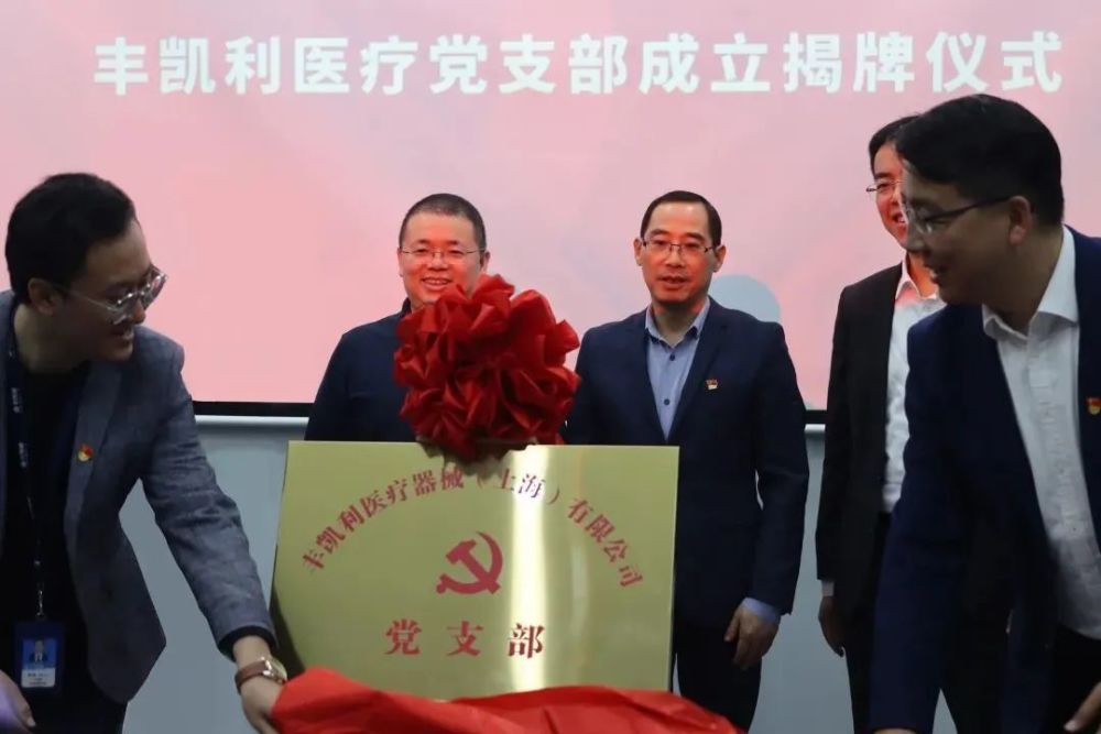 聚力党建引领 扬帆企业新征程——丰凯利医疗学习二十大报告“火线”成立党支部_腾讯新闻