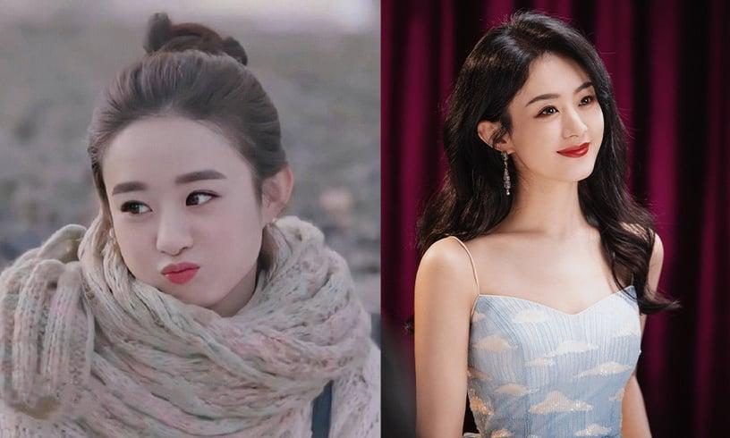 赵丽颖,赵露思都在靠"眉毛"瘦脸,选对眉形如同换张脸,美上天了插图9