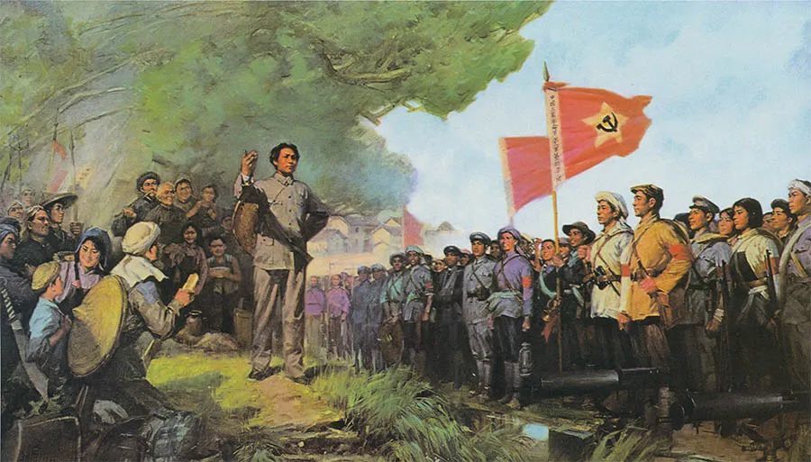 井冈山的斗争揭开中国革命星火燎原的大幕