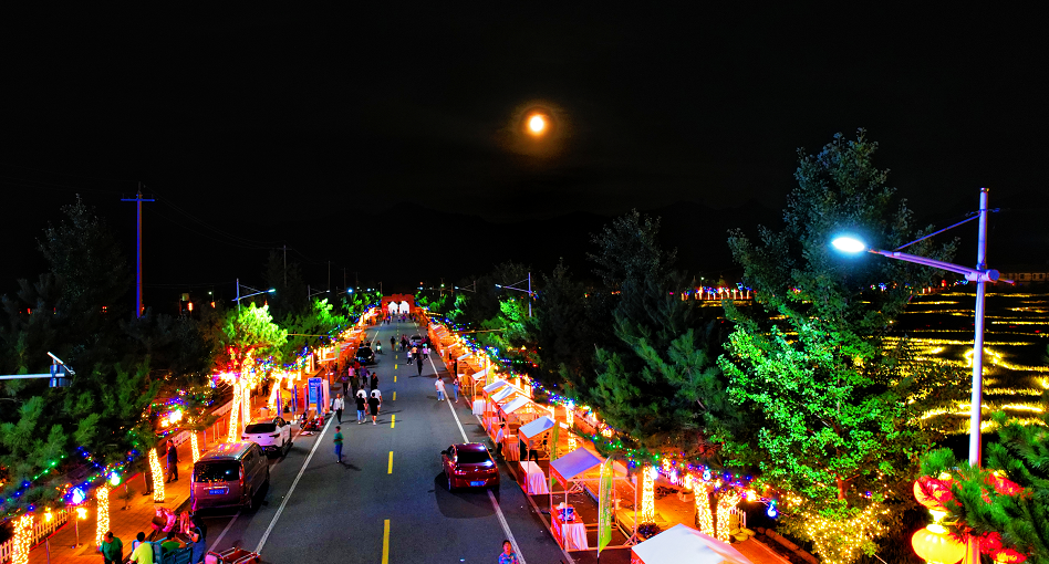 怀柔夜景图片