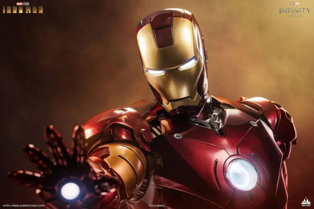 还有战损版?qs钢铁侠mk3全身像来了!_腾讯新闻