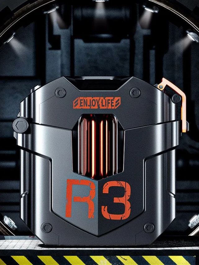 赛博朋克机甲风的蓝牙耳机,开盖秒连,带给你与众不同的听觉盛宴!