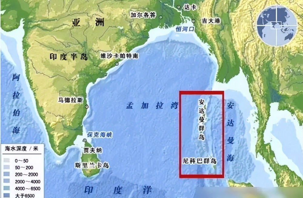 印度東部的孟加拉灣連接中南半島,和東盟國家隔海相望