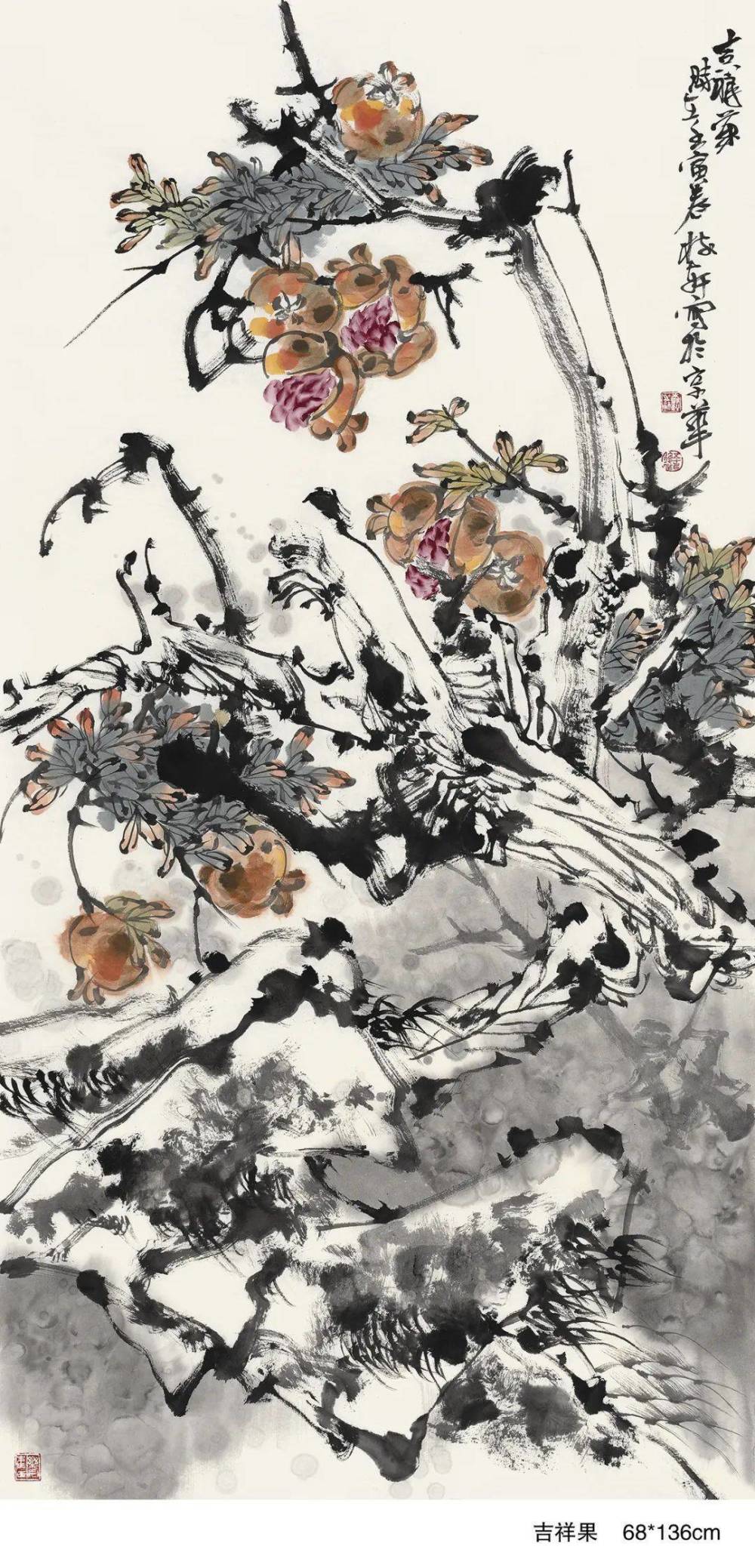 承传统古道苍古雄浑写性灵观崔树轩的写意花鸟画