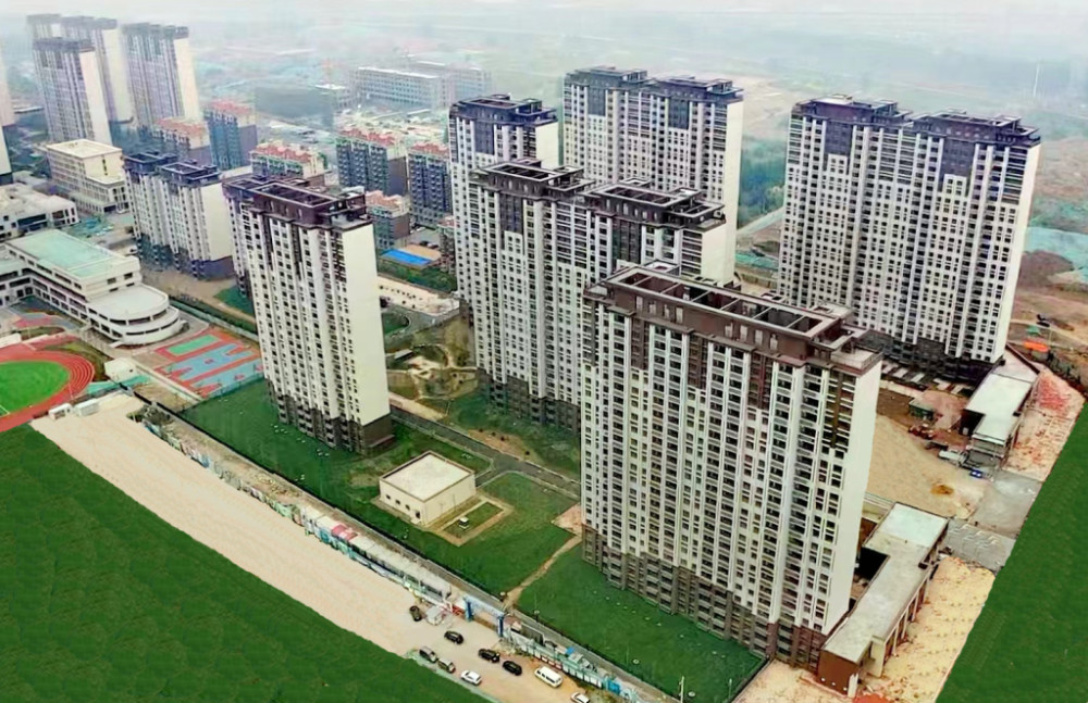 棘洪滩街道北万社区棚户区改造项目完成竣工验收