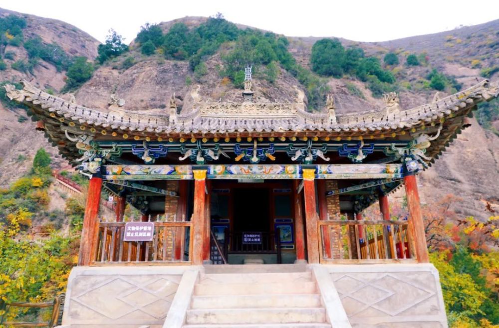 木梯寺的秋是梦回千年的穿越