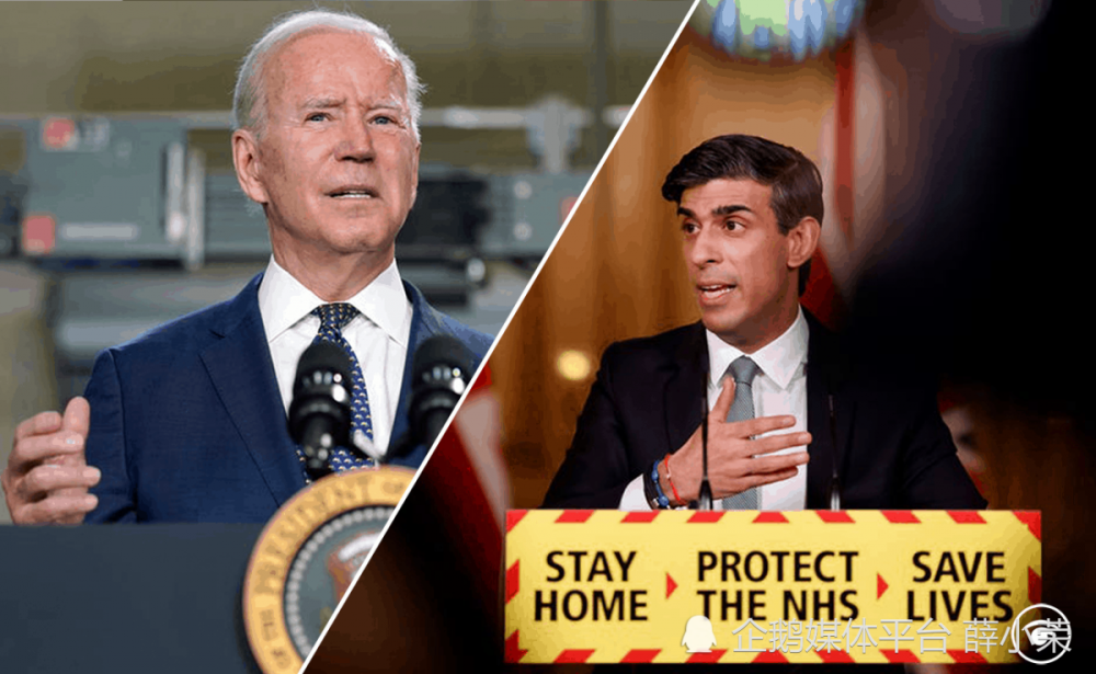 拜登给苏纳克下了第一道命令对付中国美英联手反华