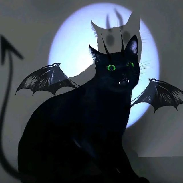 我并非善类,而你纯属败类:另类头像.