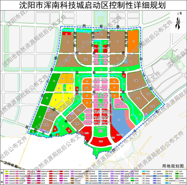 沈阳丁香湖板块规划图图片