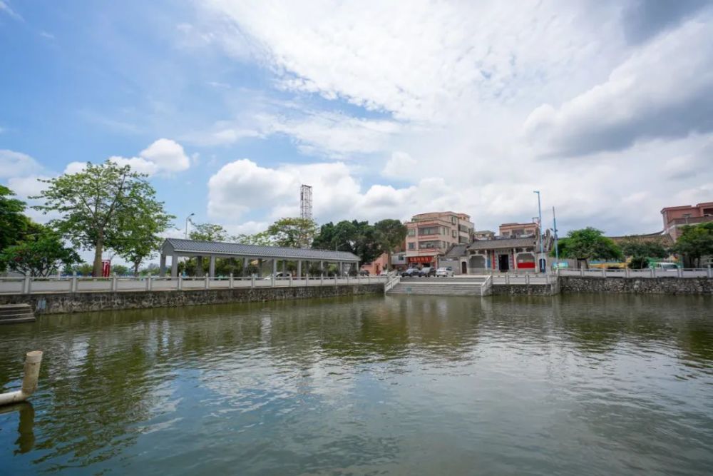 水清岸绿水塔变身文化地标狮山南浦村处处是风景