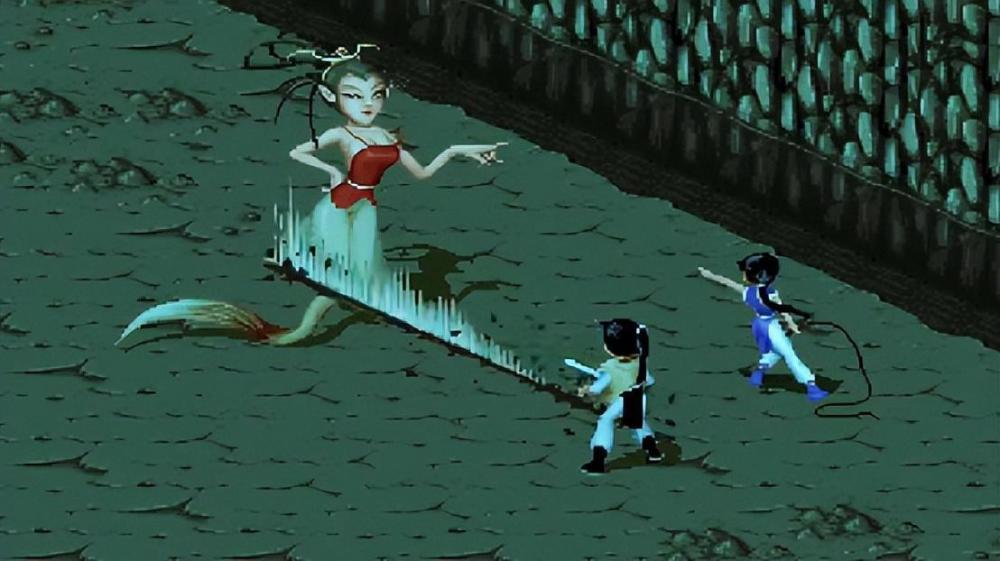 员外,跟他对话后,他会哭诉自己的闺女小玉被一只半人半蛇的妖怪掳走了